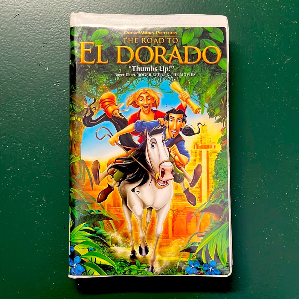 DreamWorks Pictures “The Road to El Dorado” VHS